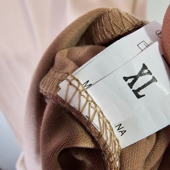 EUC TAN CURVY PENCIL SKIRT SIZE XL - Picture 7 of 10